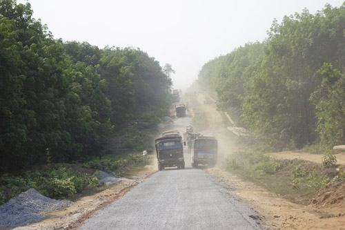 route Moulmein ye